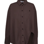 Camicie SHIRT DARK BROWN 251WCH00004 CCC052AA 204 204 THE Attico