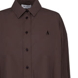 Camicie SHIRT DARK BROWN 251WCH00004 CCC052AA 204 204 THE Attico