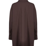 Camicie SHIRT DARK BROWN 251WCH00004 CCC052AA 204 204 THE Attico