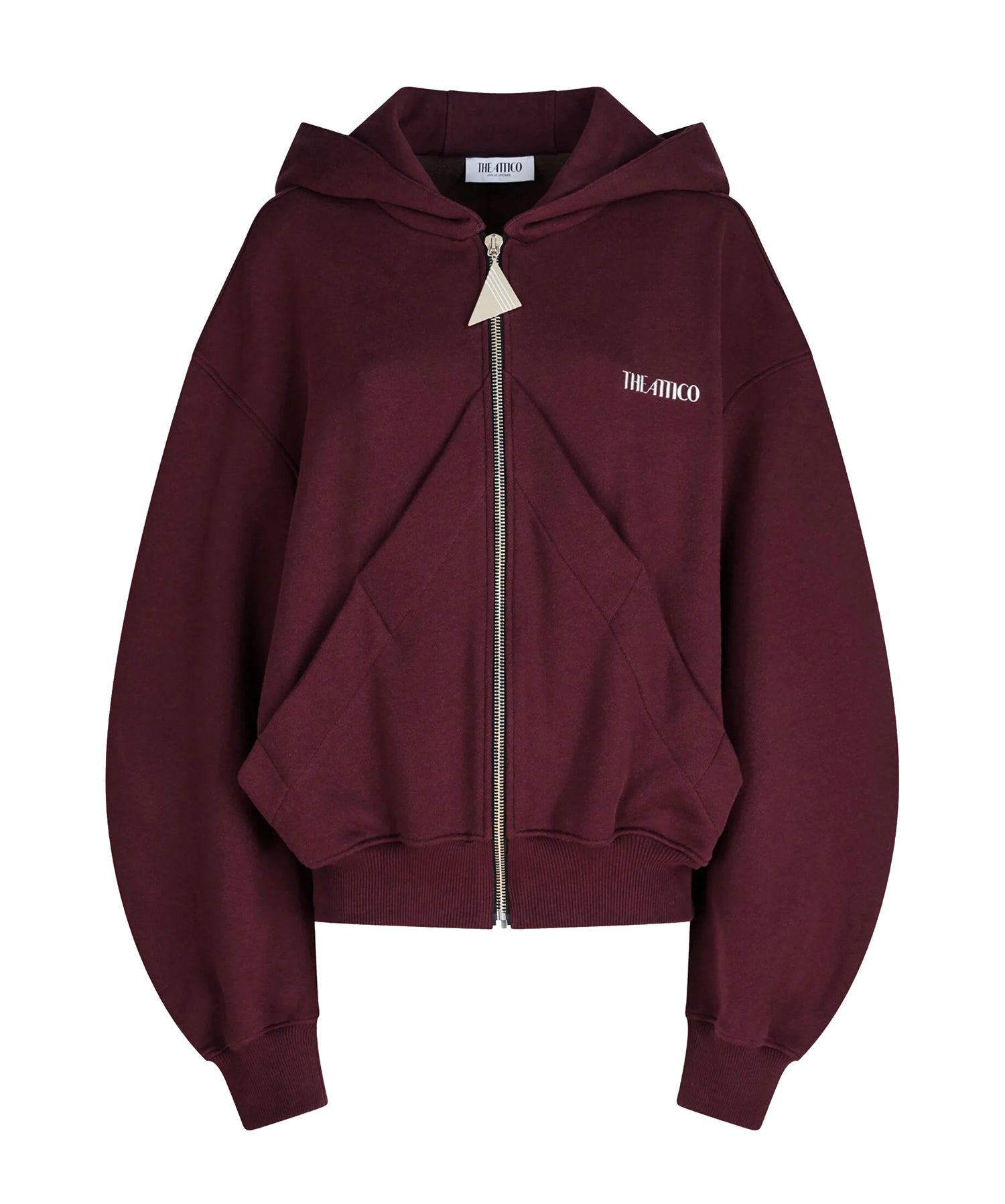 Felpa SWEATSHIRT BURGUNDY 251WCF00015 JJF007AA 114 114 THE Attico