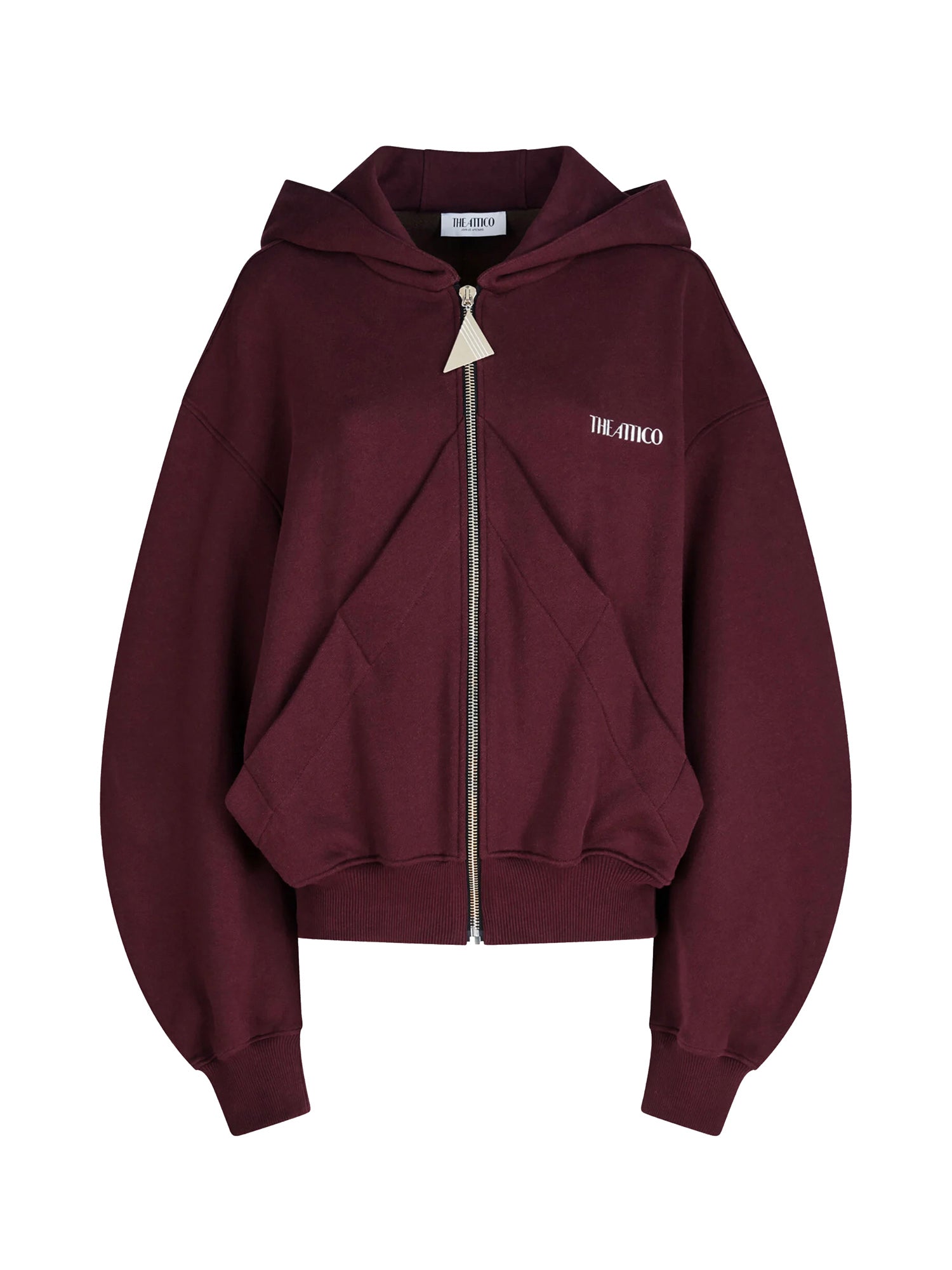 Felpa SWEATSHIRT BURGUNDY 251WCF00015 JJF007AA 114 114 THE Attico