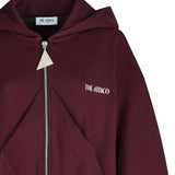 Felpa SWEATSHIRT BURGUNDY 251WCF00015 JJF007AA 114 114 THE Attico