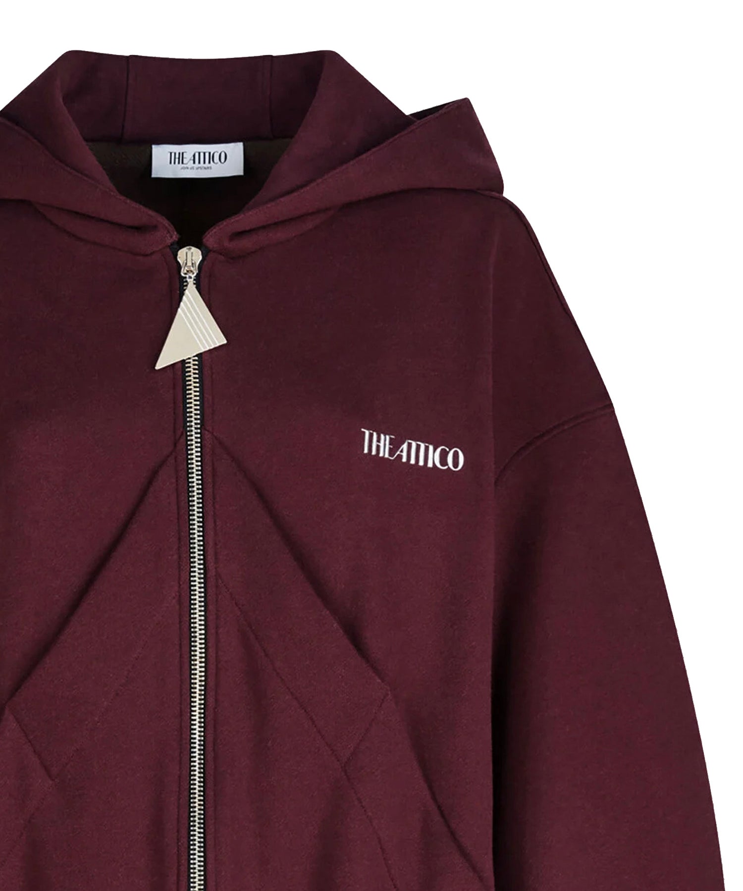Felpa SWEATSHIRT BURGUNDY 251WCF00015 JJF007AA 114 114 THE Attico