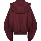 Felpa SWEATSHIRT BURGUNDY 251WCF00015 JJF007AA 114 114 THE Attico
