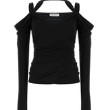 Topwear TOP BLACK 251WCI00022 VVV105AA 100 100 THE Attico