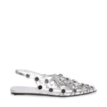 Ballerine 'GRID' BALLERINA SILVER 250WSH00801 LBT112SA 002 002 THE Attico