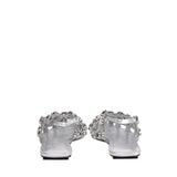 Ballerine 'GRID' BALLERINA SILVER 250WSH00801 LBT112SA 002 002 THE Attico