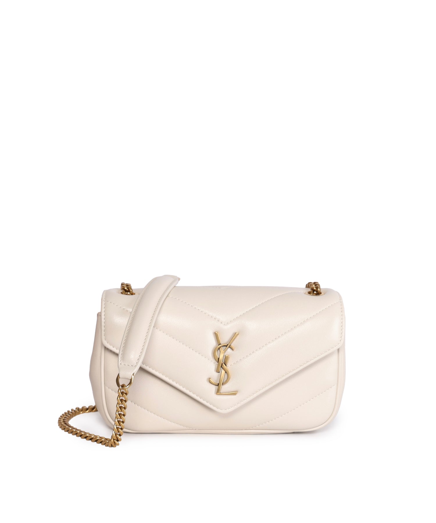 Borse YSL PW MINI LOU LOU  CREMA SOFT 821749 AAEAX 9207 9207 SAINT LAURENT