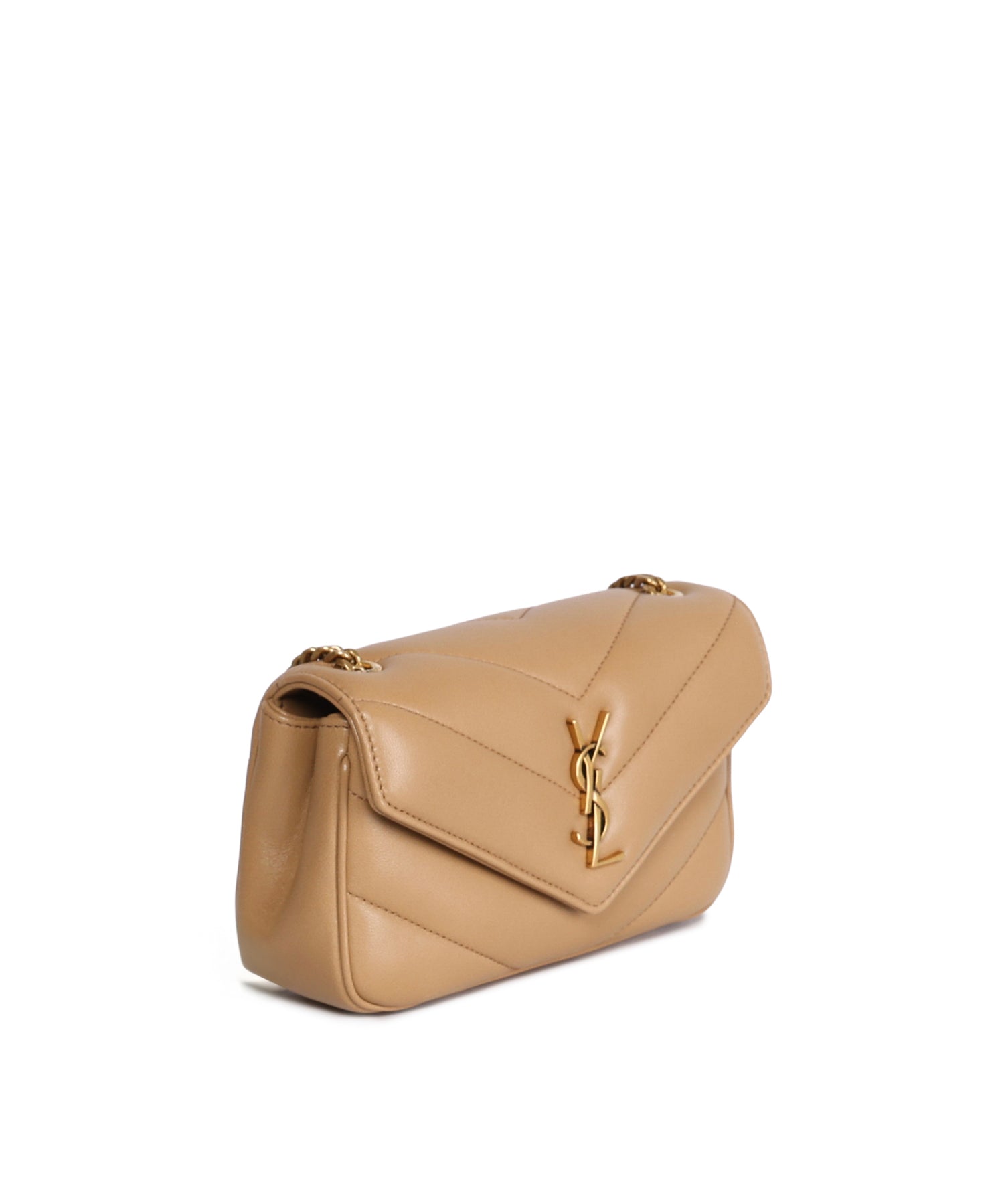 Borse YSL PW MINI LOU LOU  TAN 821749 AAEAX 2357 2357 SAINT LAURENT