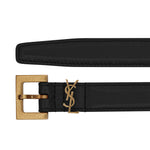 Cinture YSL BELT NERO 554465 BOO0W 1000 1000 SAINT LAURENT