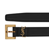 Cinture YSL BELT NERO 554465 BOO0W 1000 1000 SAINT LAURENT