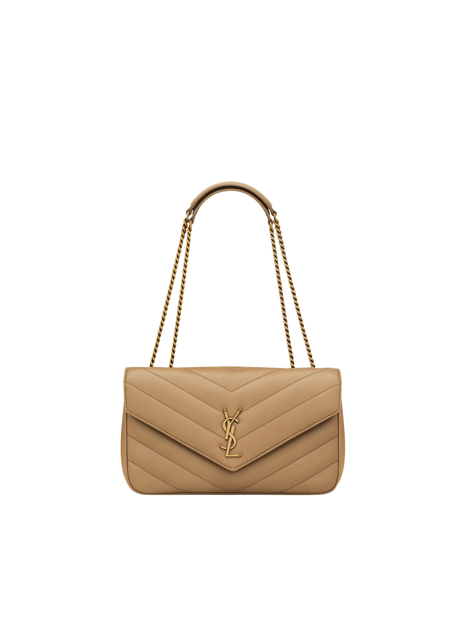 Borse YSL BAG M LOULOU TAN 801439 AAEAX 2357 2357 SAINT LAURENT
