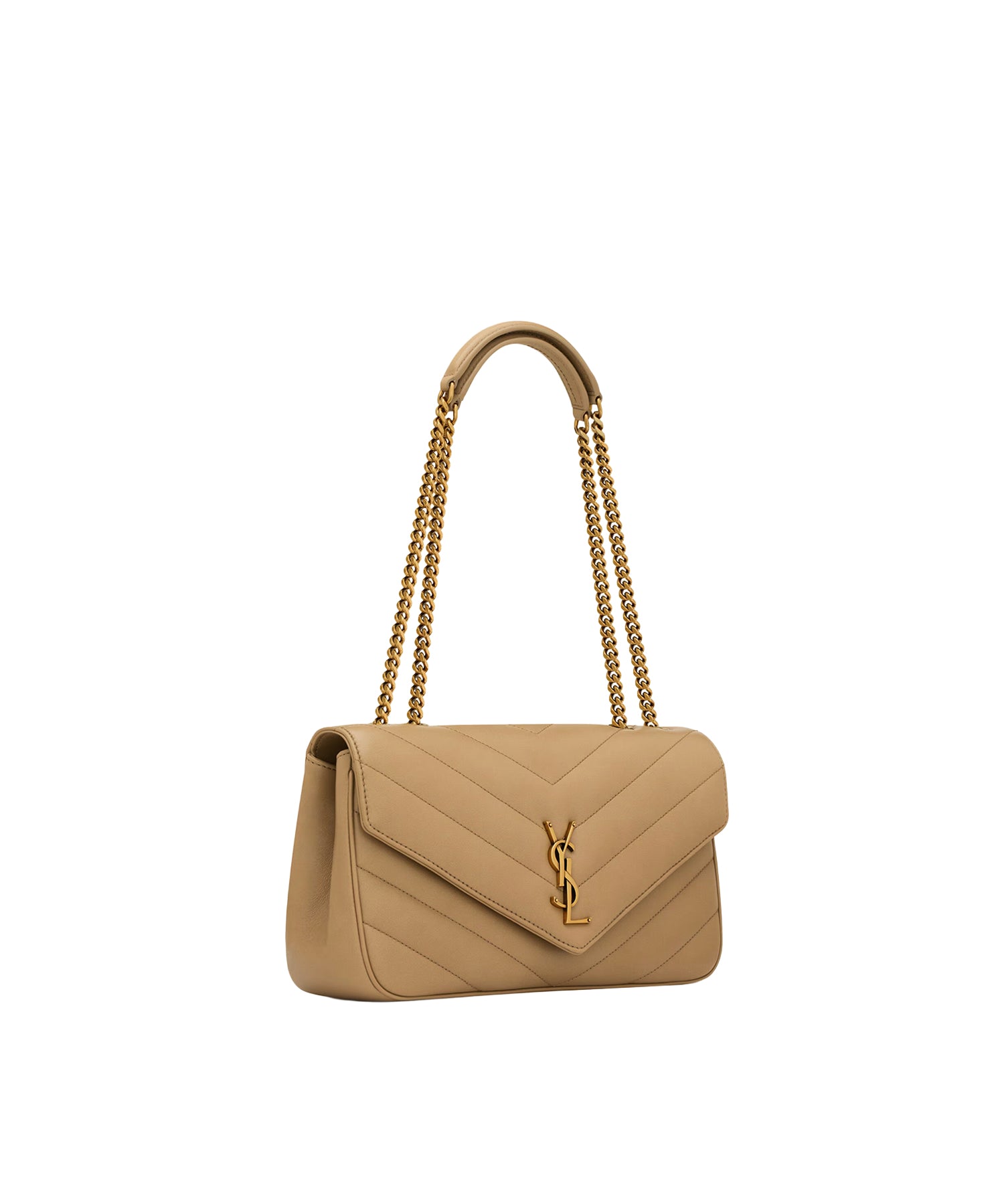 Borse YSL BAG M LOULOU TAN 801439 AAEAX 2357 2357 SAINT LAURENT