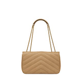 Borse YSL BAG M LOULOU TAN 801439 AAEAX 2357 2357 SAINT LAURENT