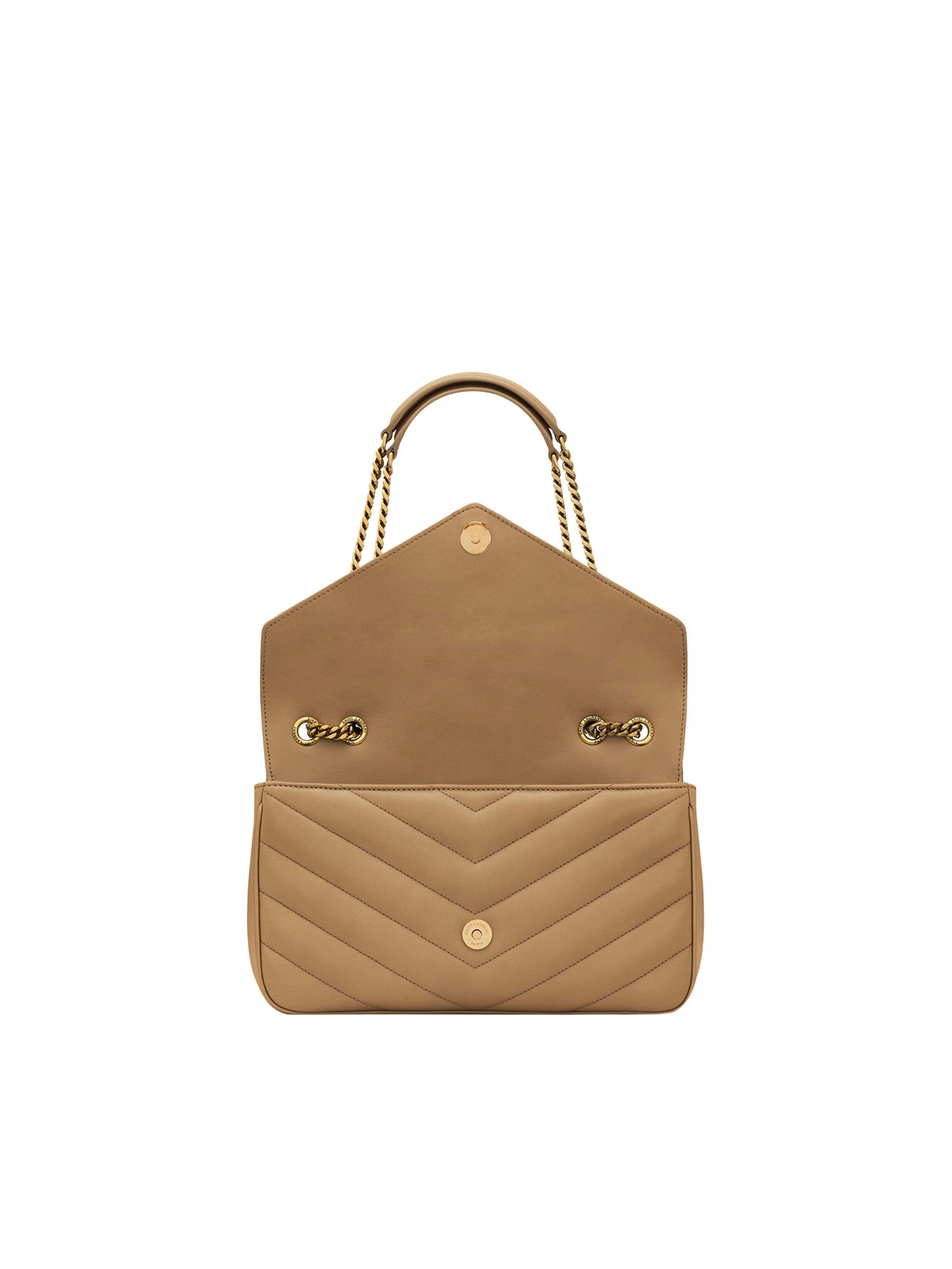 Borse YSL BAG M LOULOU TAN 801439 AAEAX 2357 2357 SAINT LAURENT