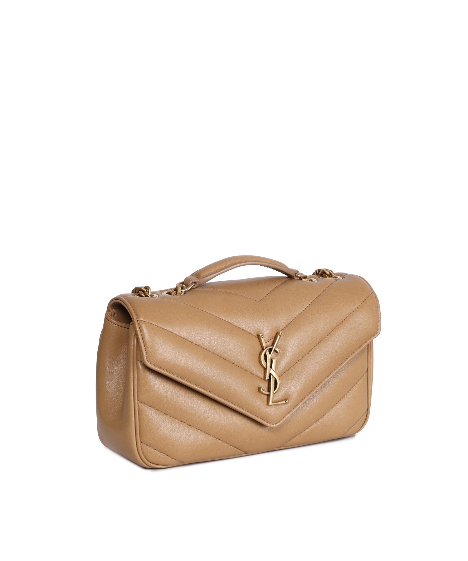 Borse YSL BAG S LOULOU  TAN 801437 AAEAX 2357 2357 SAINT LAURENT