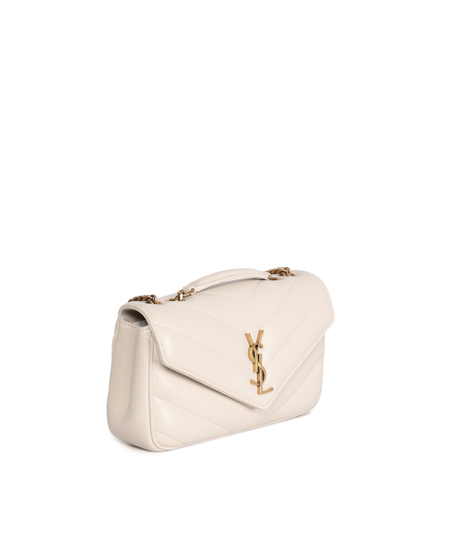 Borse YSL BAG S LOULOU  CREMA SOFT 801437 AAEAX 9207 9207 SAINT LAURENT