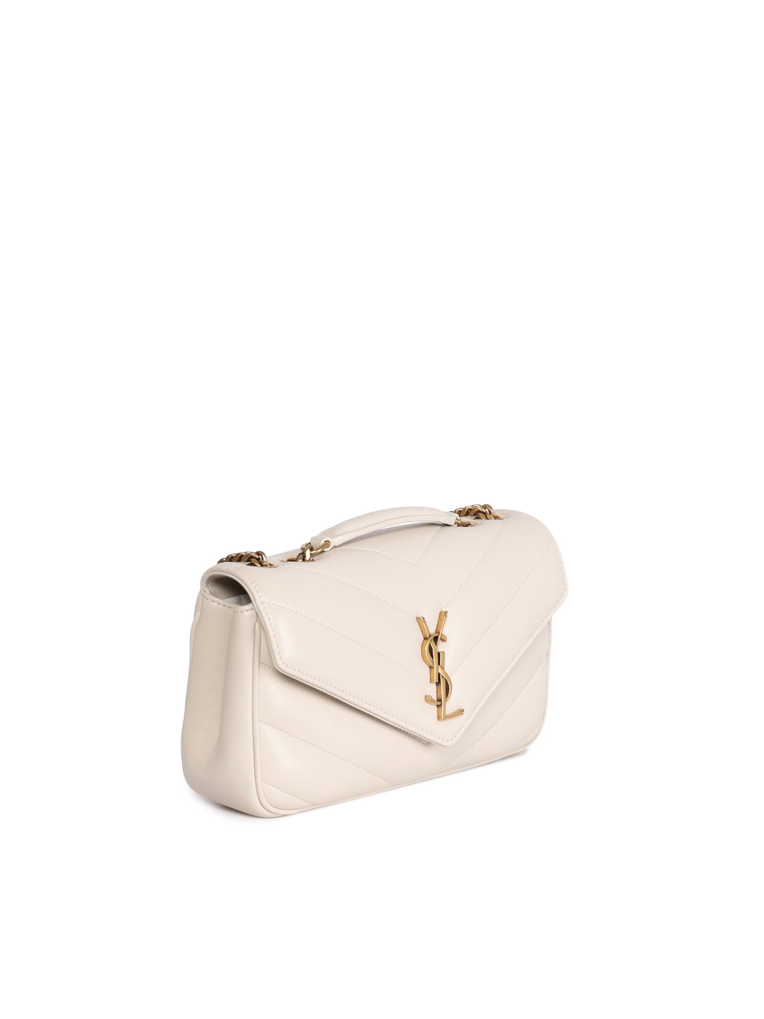 Borse YSL BAG S LOULOU  CREMA SOFT 801437 AAEAX 9207 9207 SAINT LAURENT