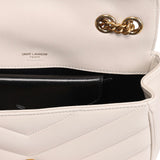 Borse YSL BAG S LOULOU  CREMA SOFT 801437 AAEAX 9207 9207 SAINT LAURENT