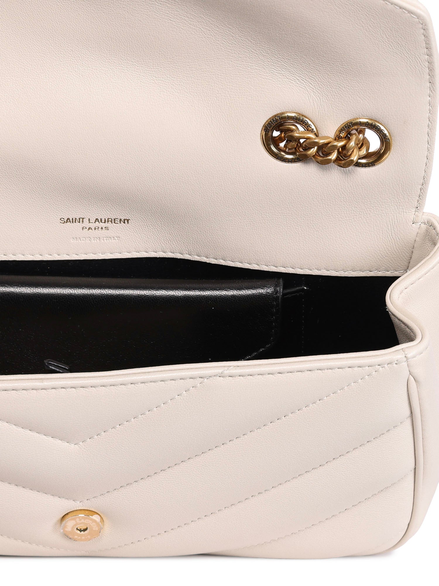 Borse YSL BAG S LOULOU  CREMA SOFT 801437 AAEAX 9207 9207 SAINT LAURENT