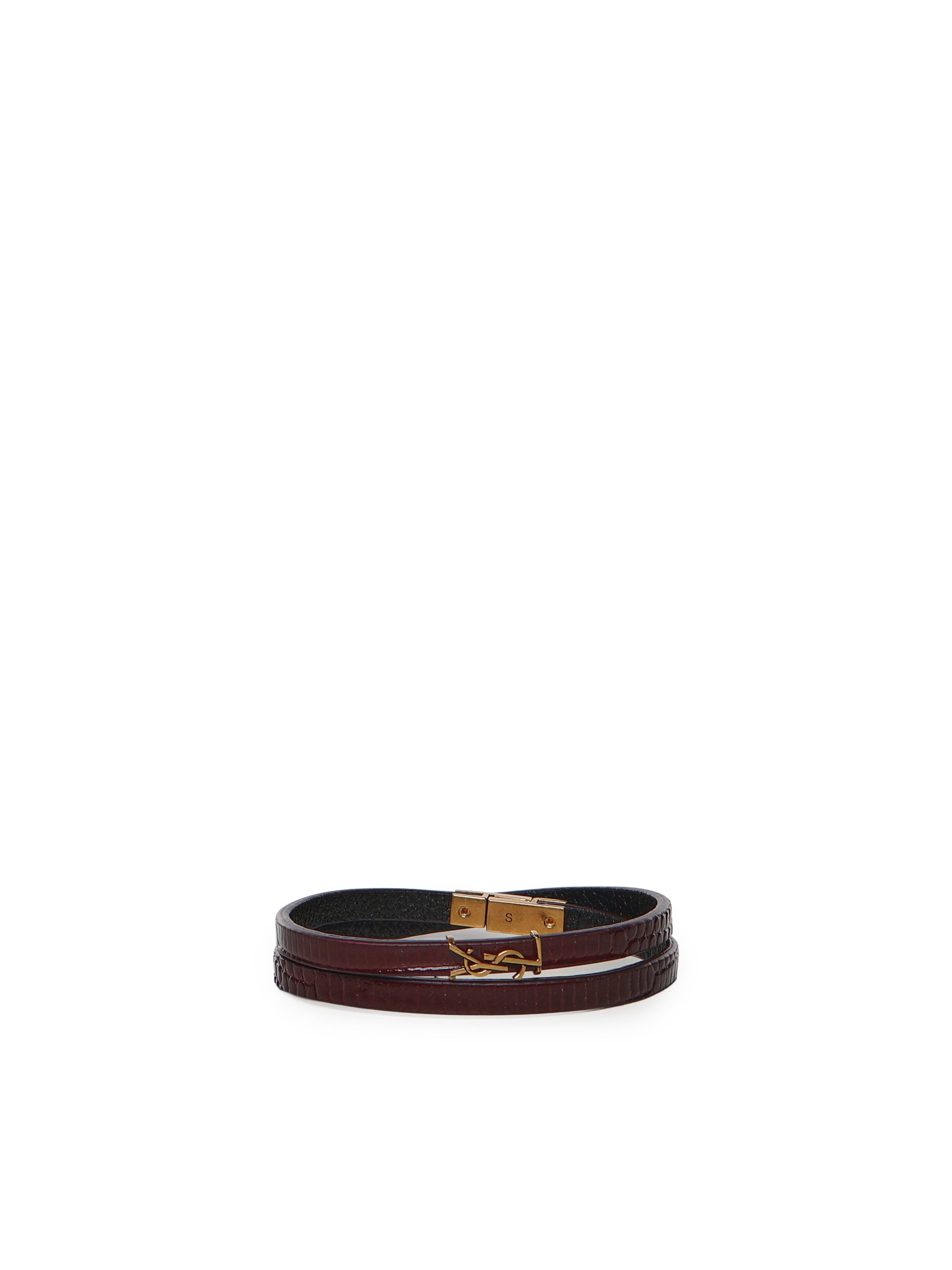 Bracciale YSL BRACELET DK PINOT NOIR/PIN NO 745602 EAA5L 6987 6987 SAINT LAURENT