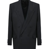 Giacca doppiopetto in panama tecnico