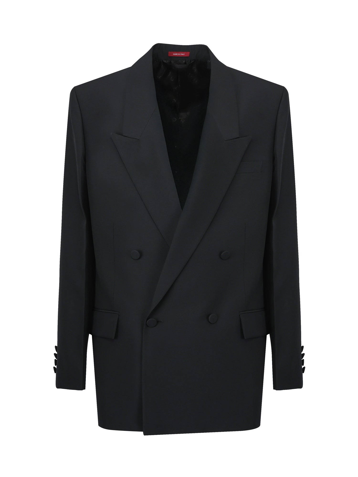 Giacca doppiopetto in panama tecnico