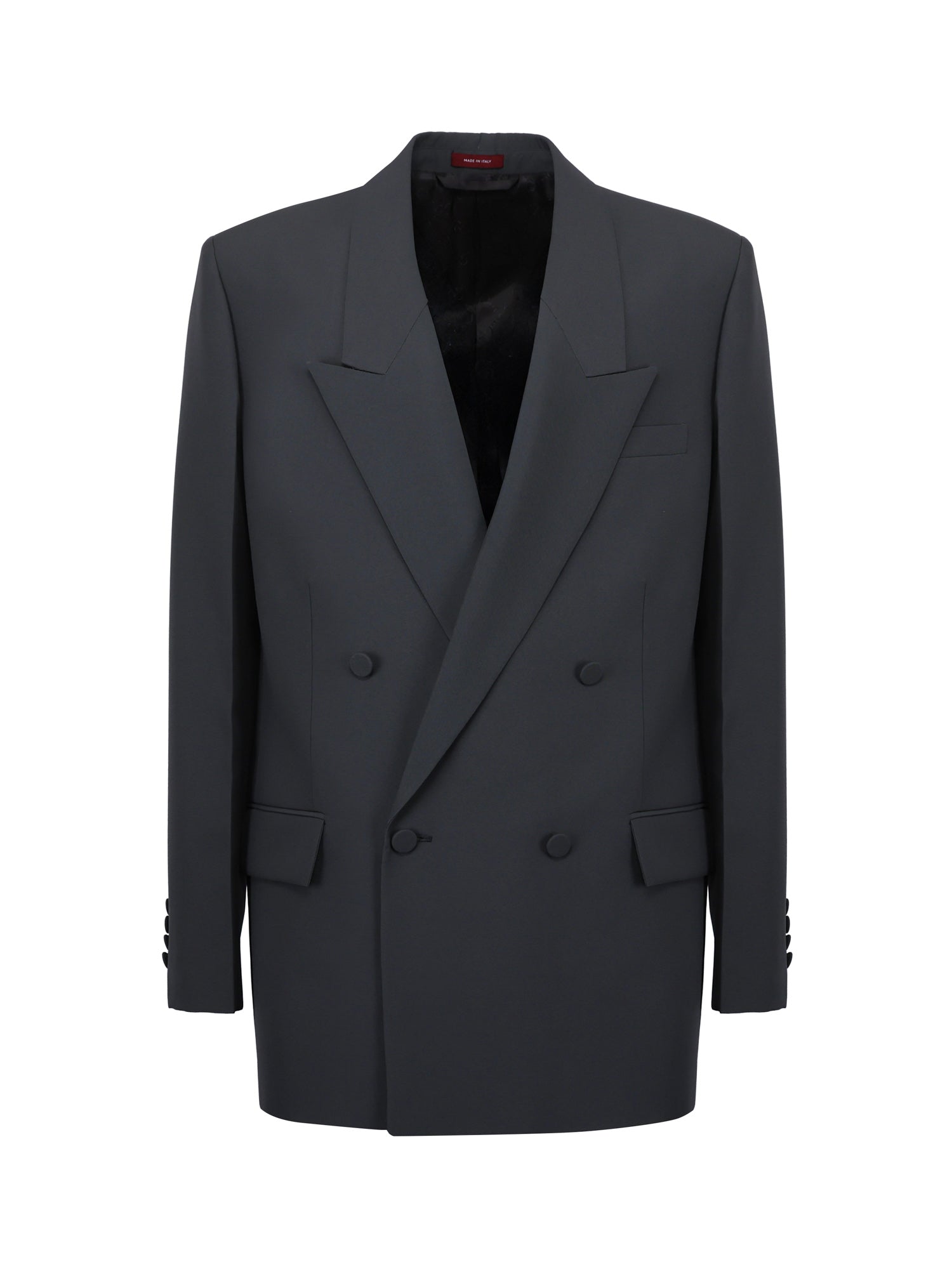 Giacca doppiopetto in panama tecnico