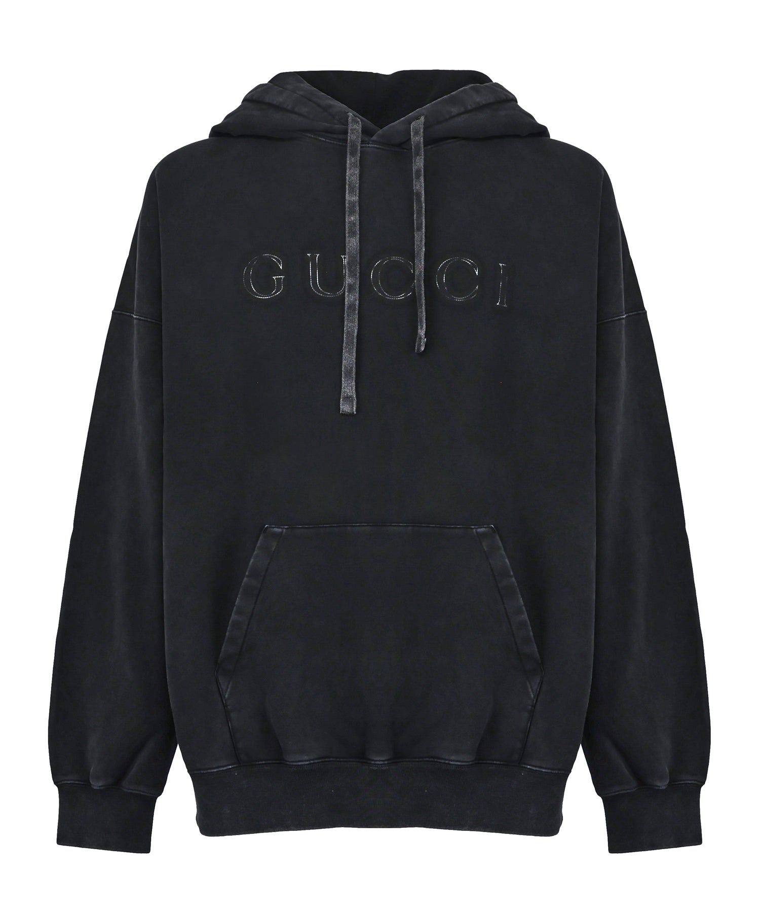 Felpa in cotone con logo
