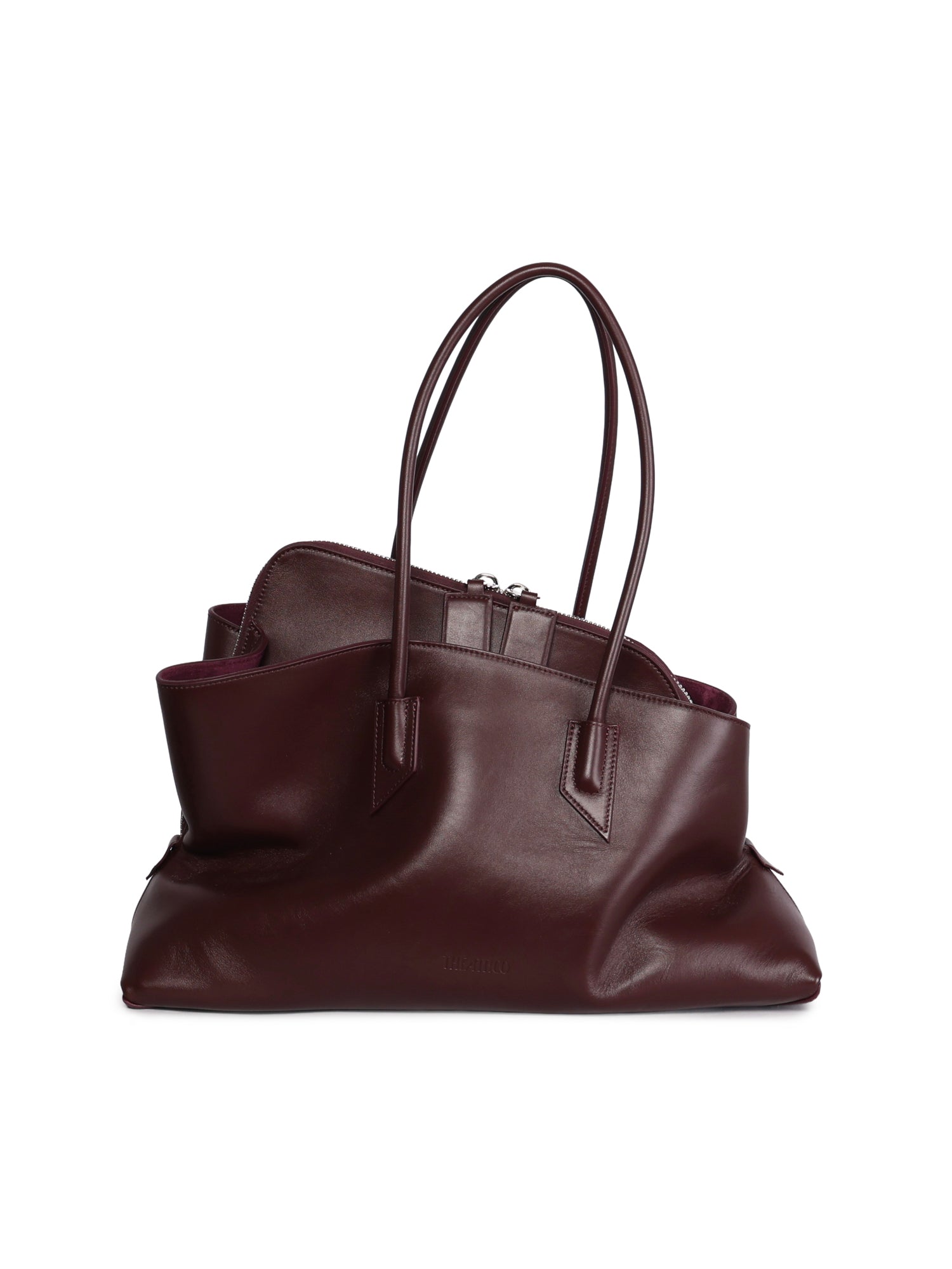 Borsa 'LA PASSEGGIATA MEDIUM' TOP HANDLE PLUM 250WAH00054 LBT019AA 851 851 THE Attico