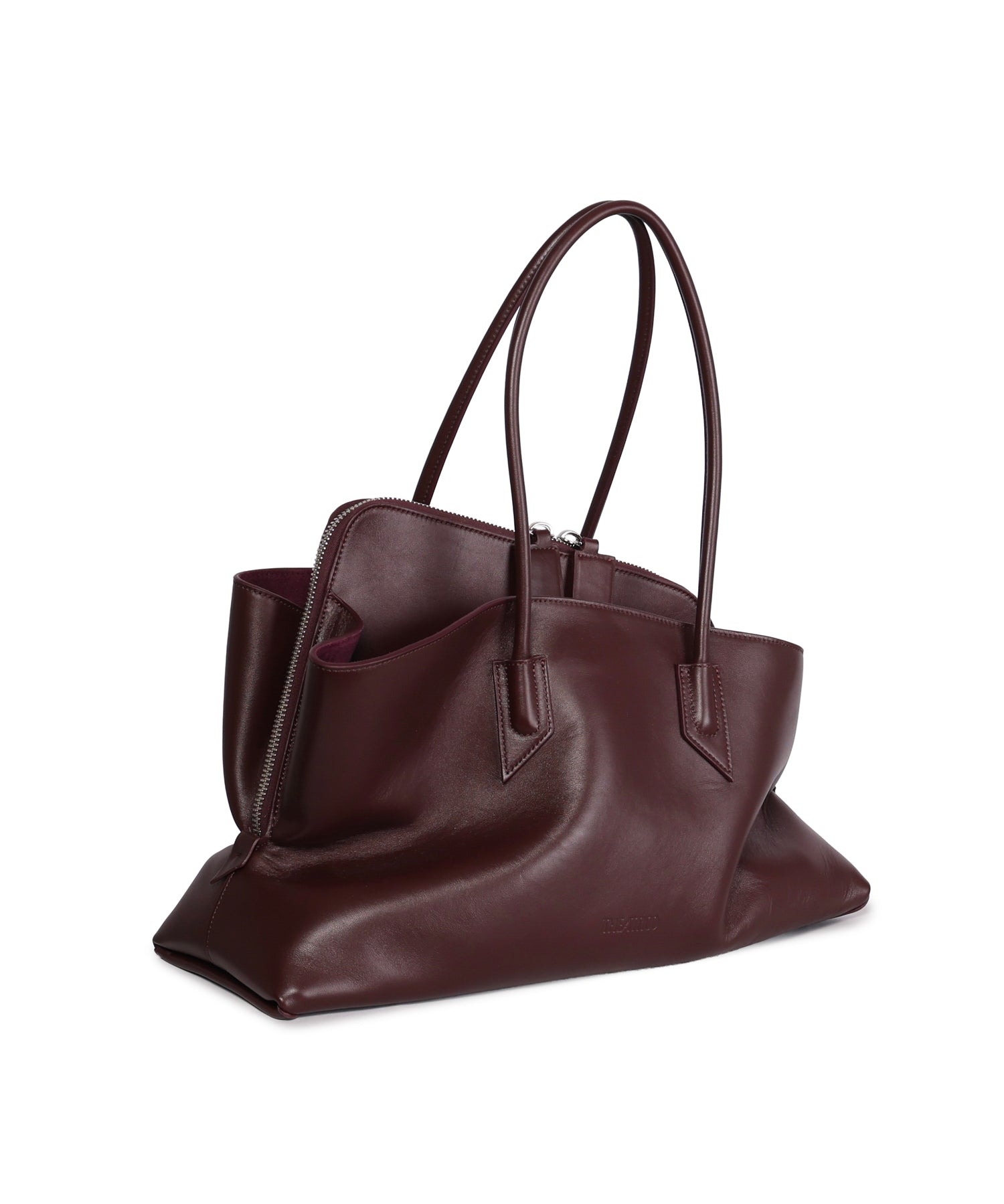 Borsa 'LA PASSEGGIATA MEDIUM' TOP HANDLE PLUM 250WAH00054 LBT019AA 851 851 THE Attico
