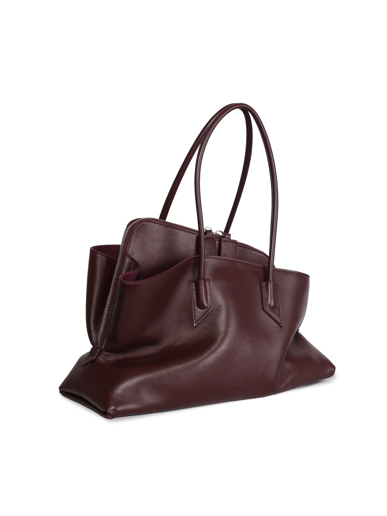 Borsa 'LA PASSEGGIATA MEDIUM' TOP HANDLE PLUM 250WAH00054 LBT019AA 851 851 THE Attico