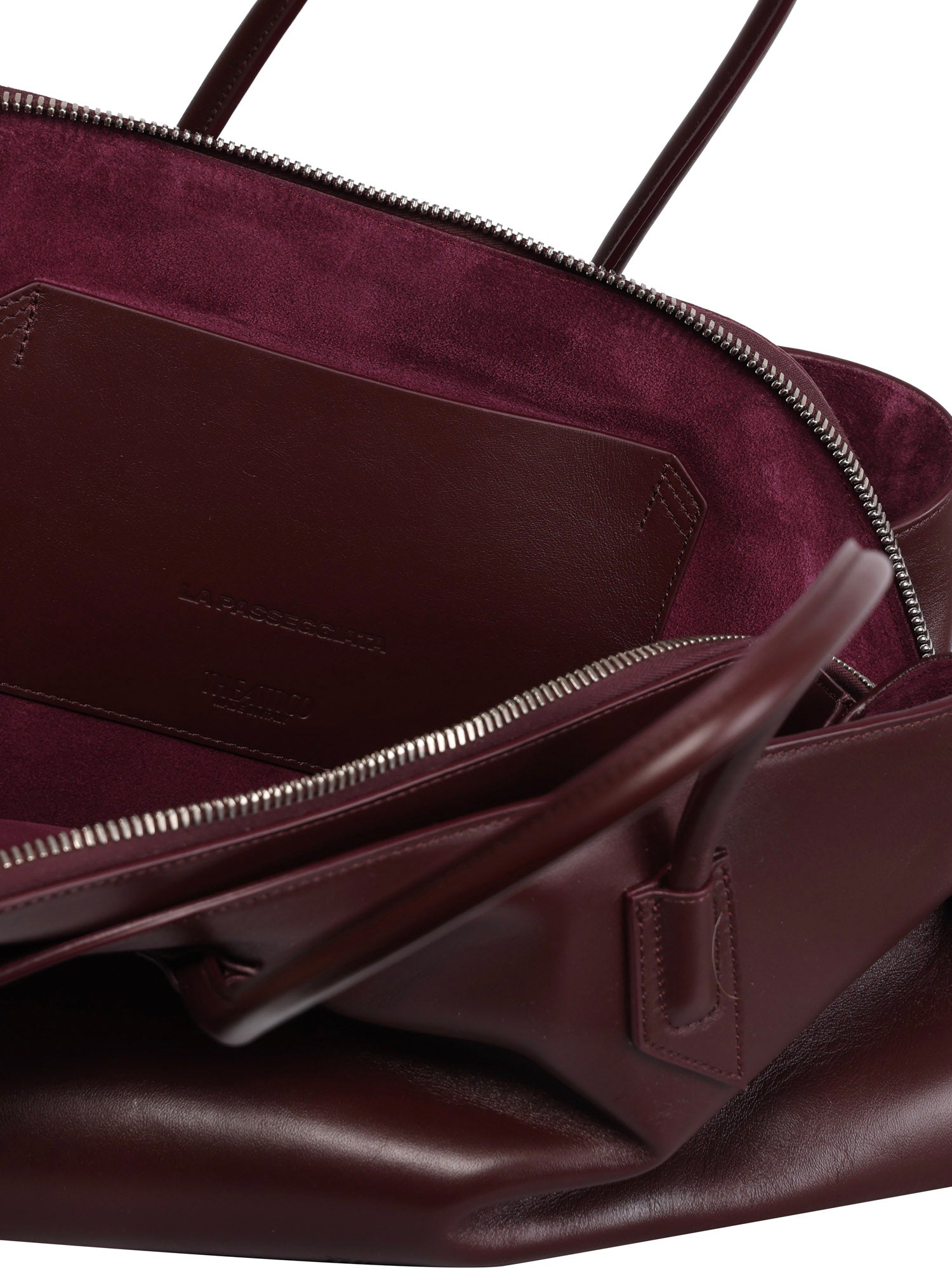 Borsa 'LA PASSEGGIATA MEDIUM' TOP HANDLE PLUM 250WAH00054 LBT019AA 851 851 THE Attico