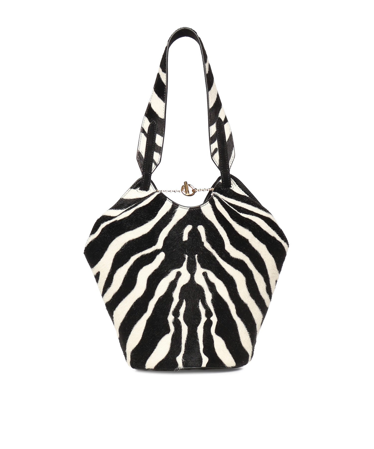 Borse LOTUS MINI TOTE BLACK / WHITE H2056 1002 L1002 294 KHAITE
