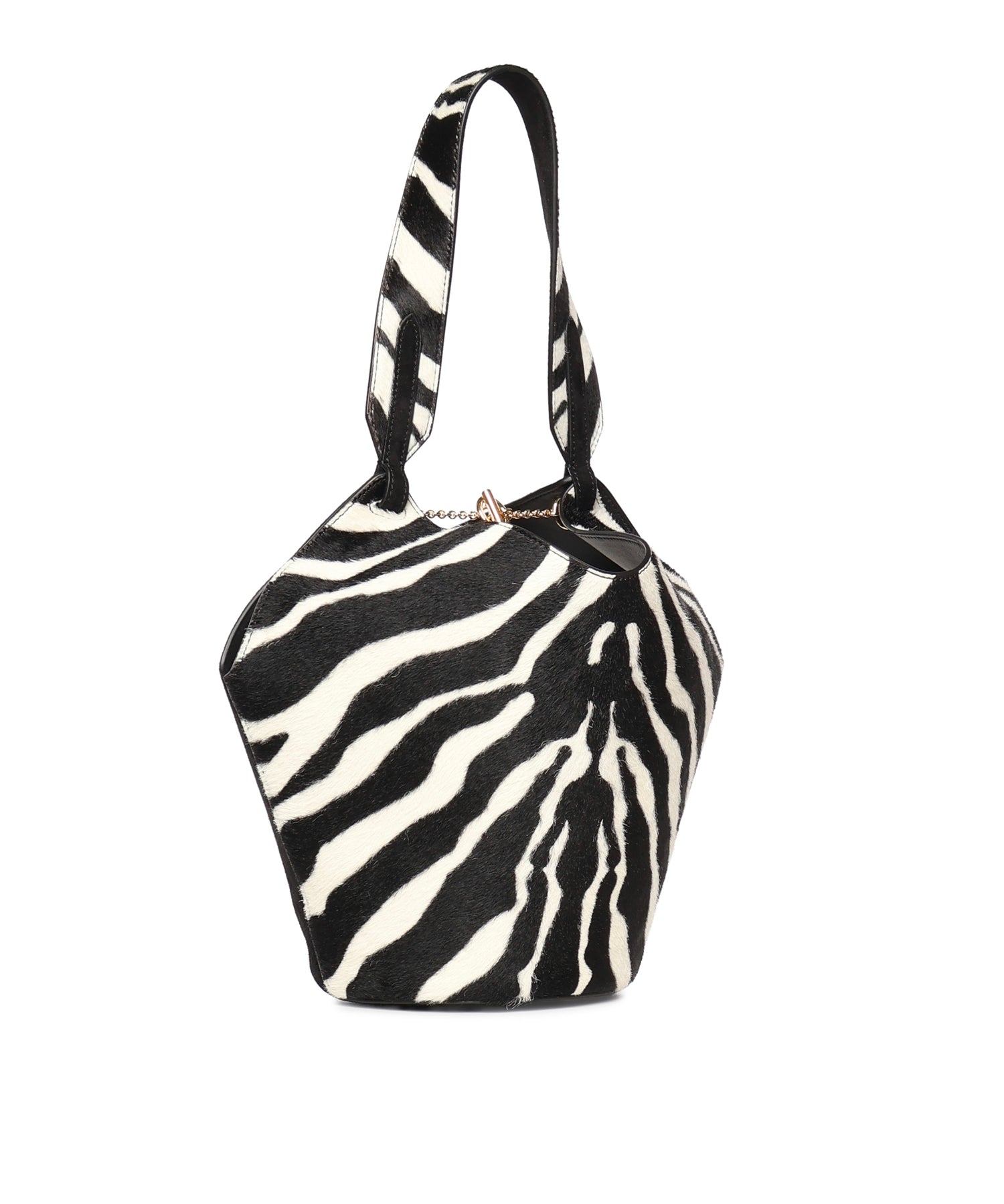 Borse LOTUS MINI TOTE BLACK / WHITE H2056 1002 L1002 294 KHAITE