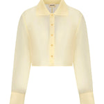 Maglieria JASEN TOP PALE YELLOW 2413382 W382 615 KHAITE