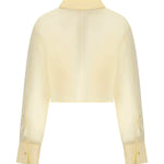 Maglieria JASEN TOP PALE YELLOW 2413382 W382 615 KHAITE