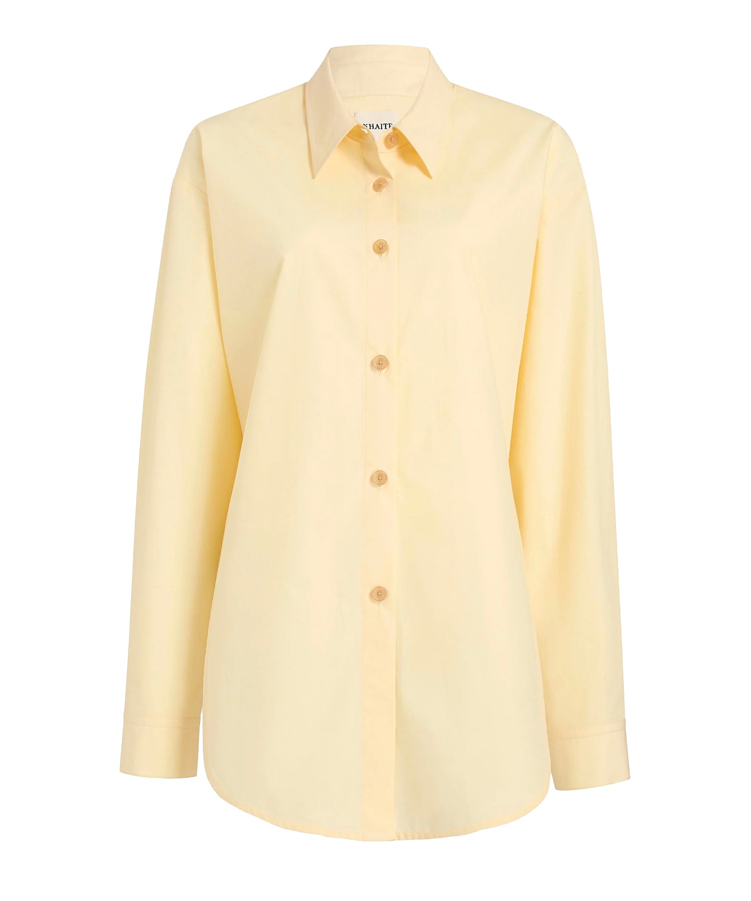 Maglieria GOYA TOP PALE YELLOW 2430195 W195 615 KHAITE