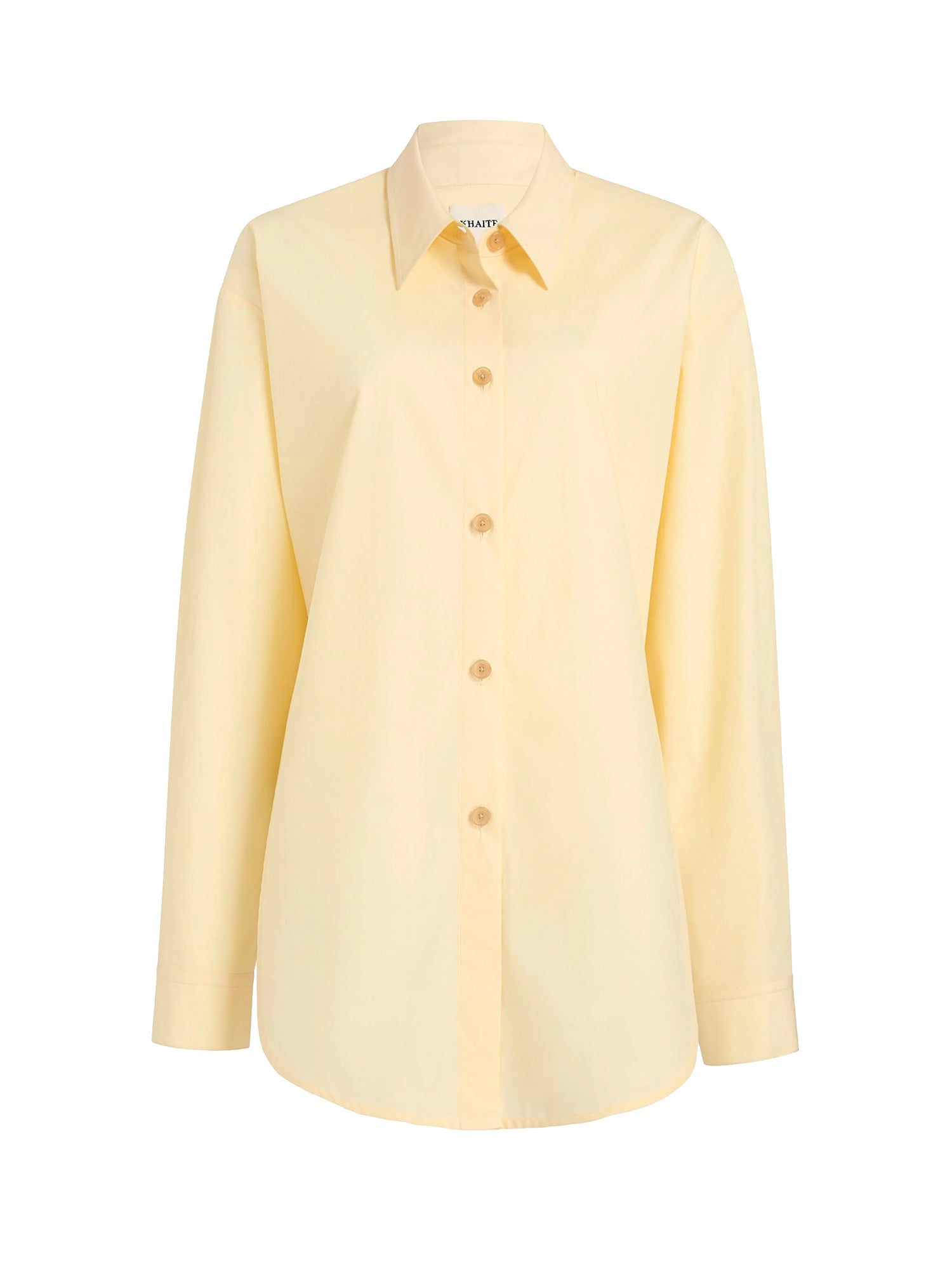 Maglieria GOYA TOP PALE YELLOW 2430195 W195 615 KHAITE