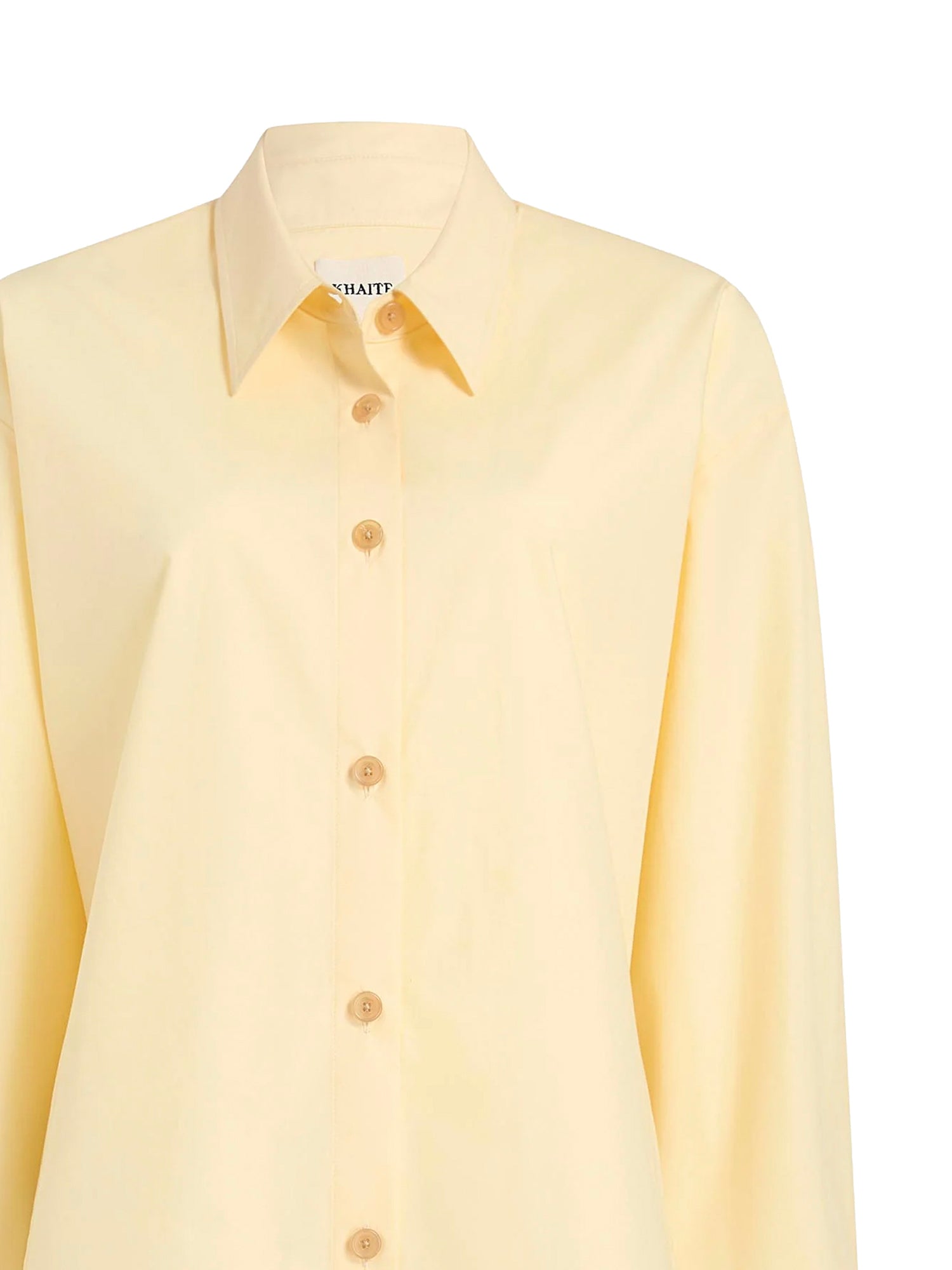 Maglieria GOYA TOP PALE YELLOW 2430195 W195 615 KHAITE