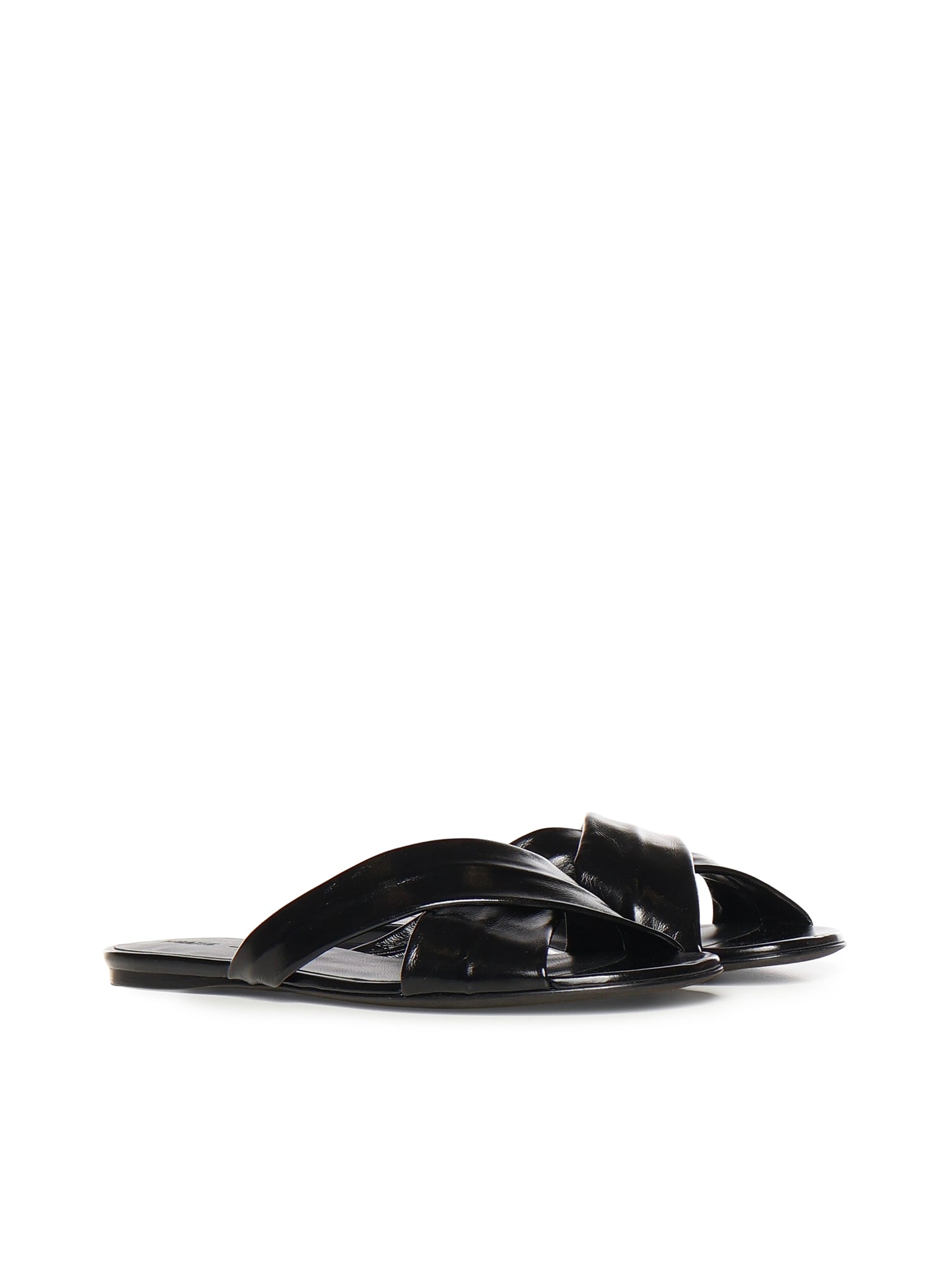 Sandali LIRIA FLAT SANDAL BLACK F3102 987 L943 200 KHAITE