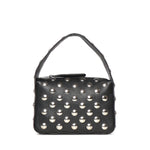 Borse ELENA SMALL HANDBAG W/ SILVER STUDS BLACK H2032 895 L895 200 KHAITE