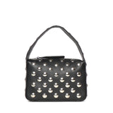 Borse ELENA SMALL HANDBAG W/ SILVER STUDS BLACK H2032 895 L895 200 KHAITE