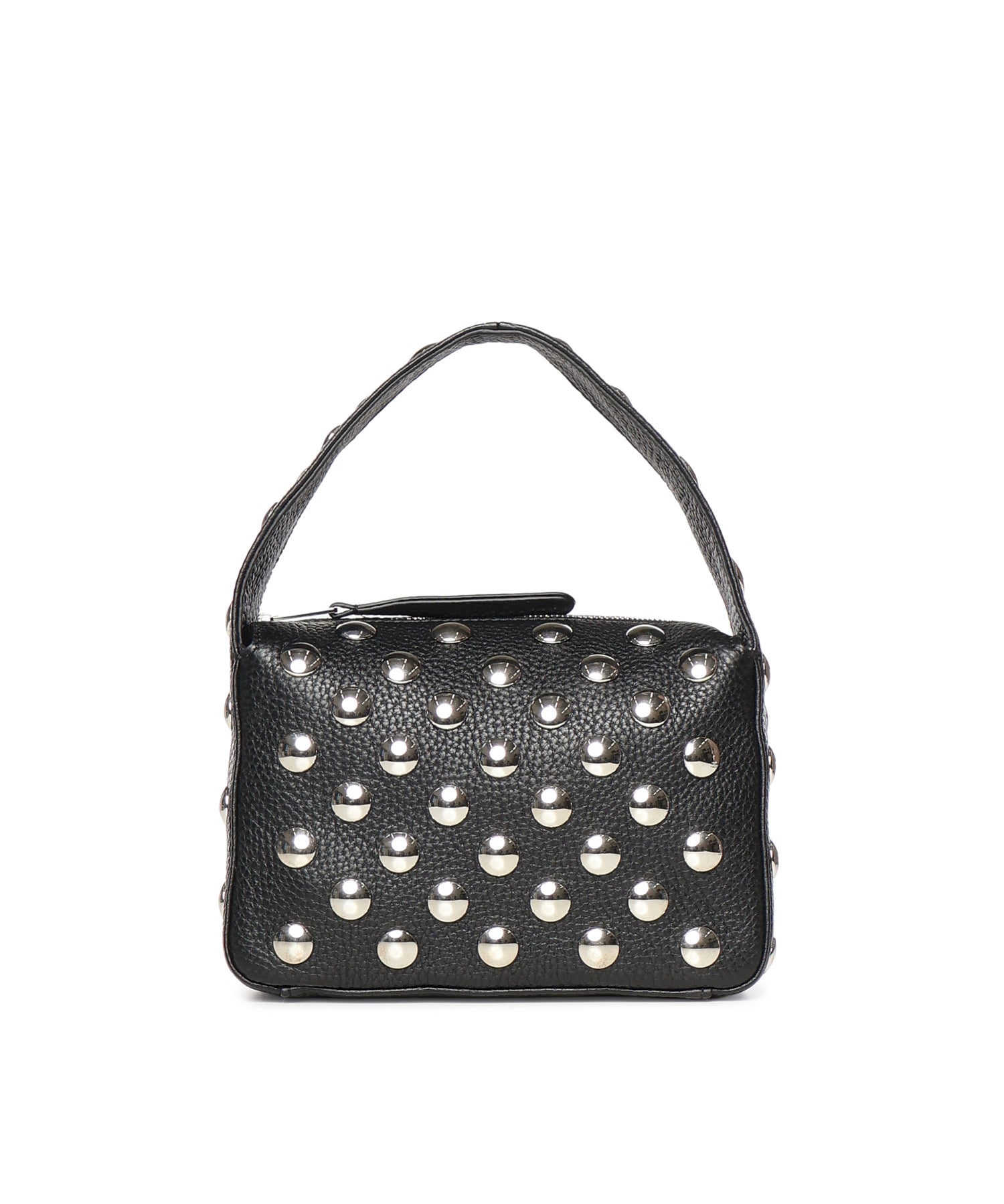 Borse ELENA SMALL HANDBAG W/ SILVER STUDS BLACK H2032 895 L895 200 KHAITE