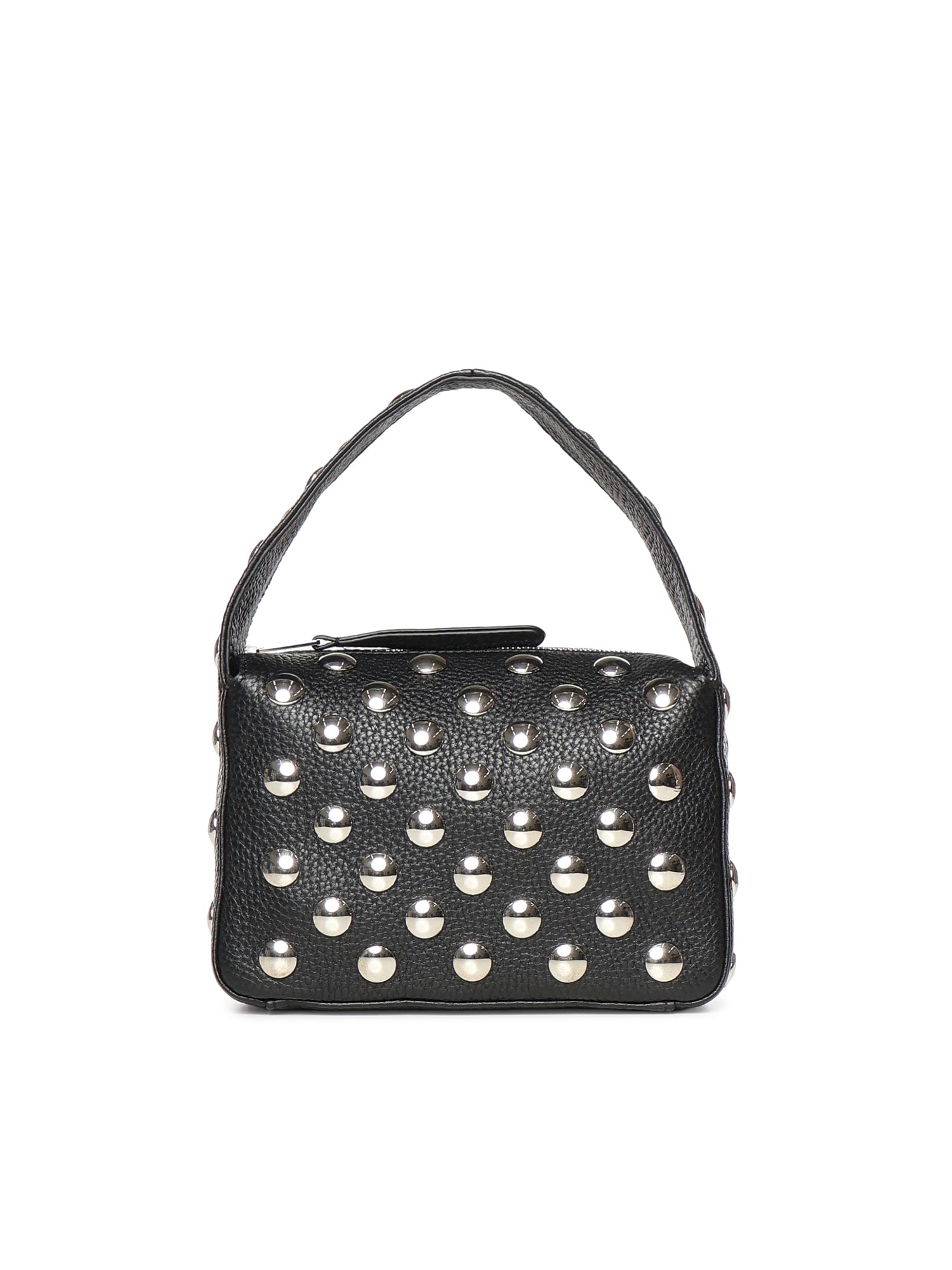 Borse ELENA SMALL HANDBAG W/ SILVER STUDS BLACK H2032 895 L895 200 KHAITE