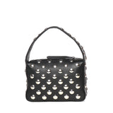 Borse ELENA SMALL HANDBAG W/ SILVER STUDS BLACK H2032 895 L895 200 KHAITE
