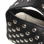 Borse ELENA SMALL HANDBAG W/ SILVER STUDS BLACK H2032 895 L895 200 KHAITE