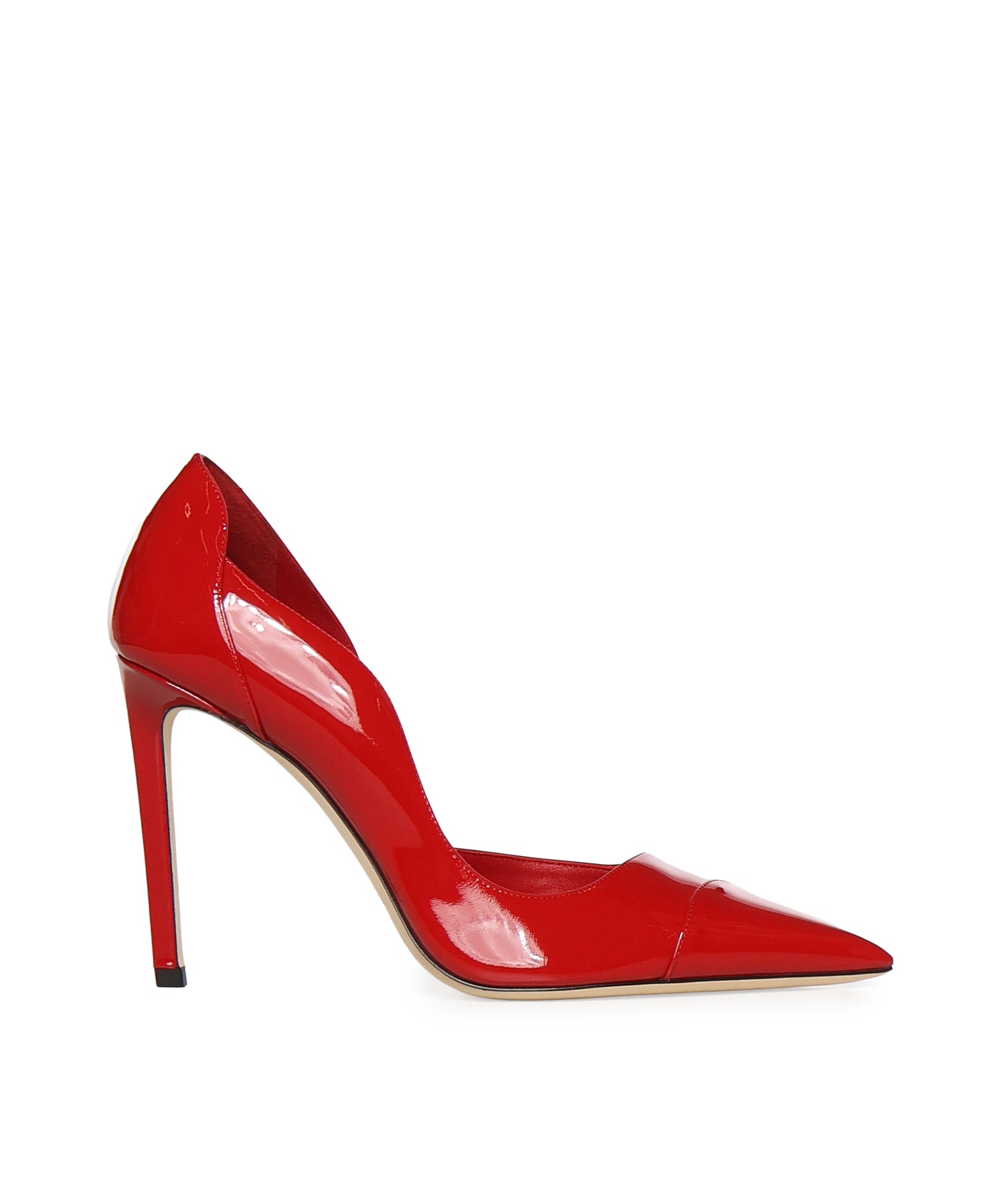 Calzature BRIGITTE 100 BRIGITTE 100 PAT RUBY RED JIMMY CHOO