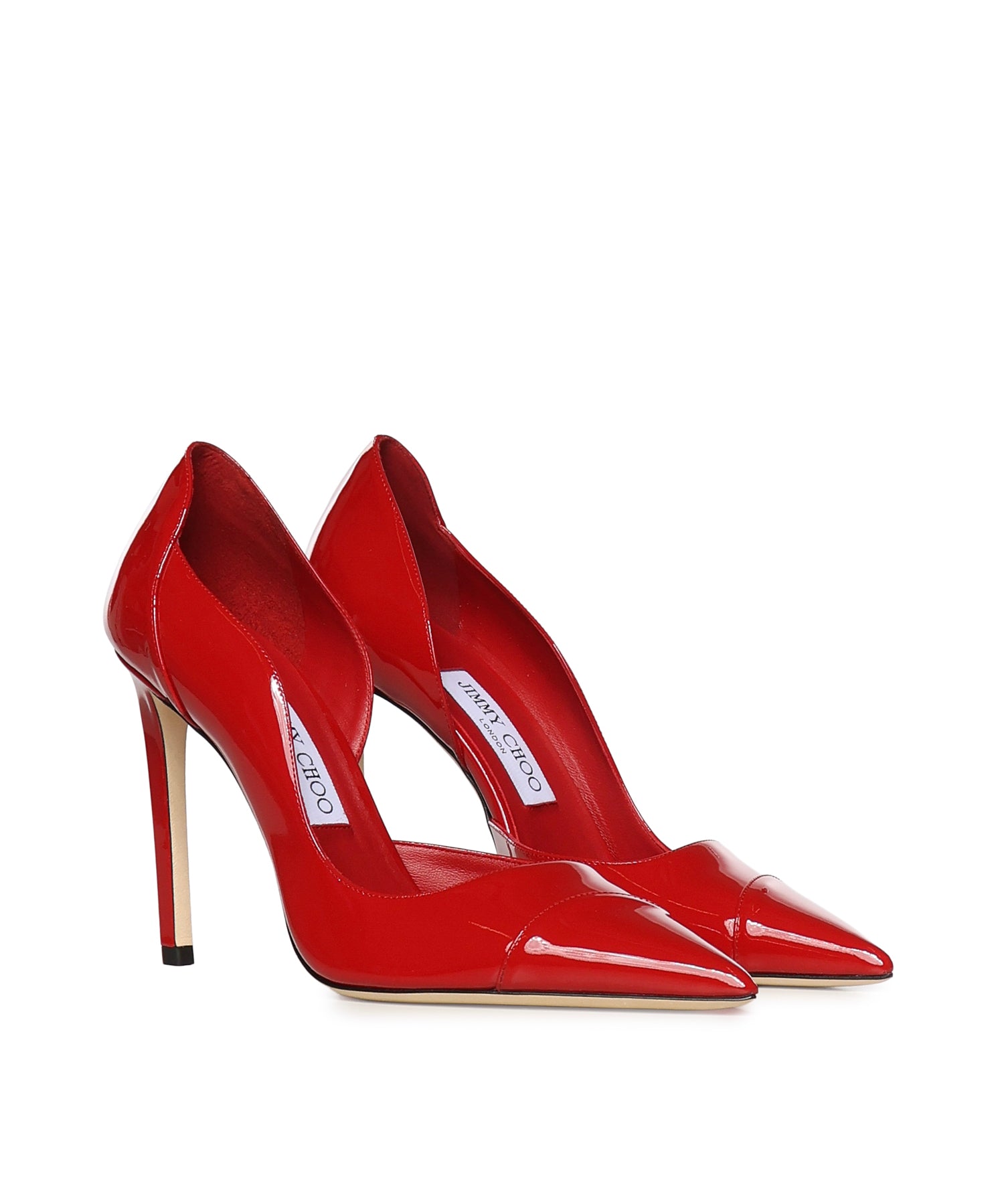 Calzature BRIGITTE 100 BRIGITTE 100 PAT RUBY RED JIMMY CHOO