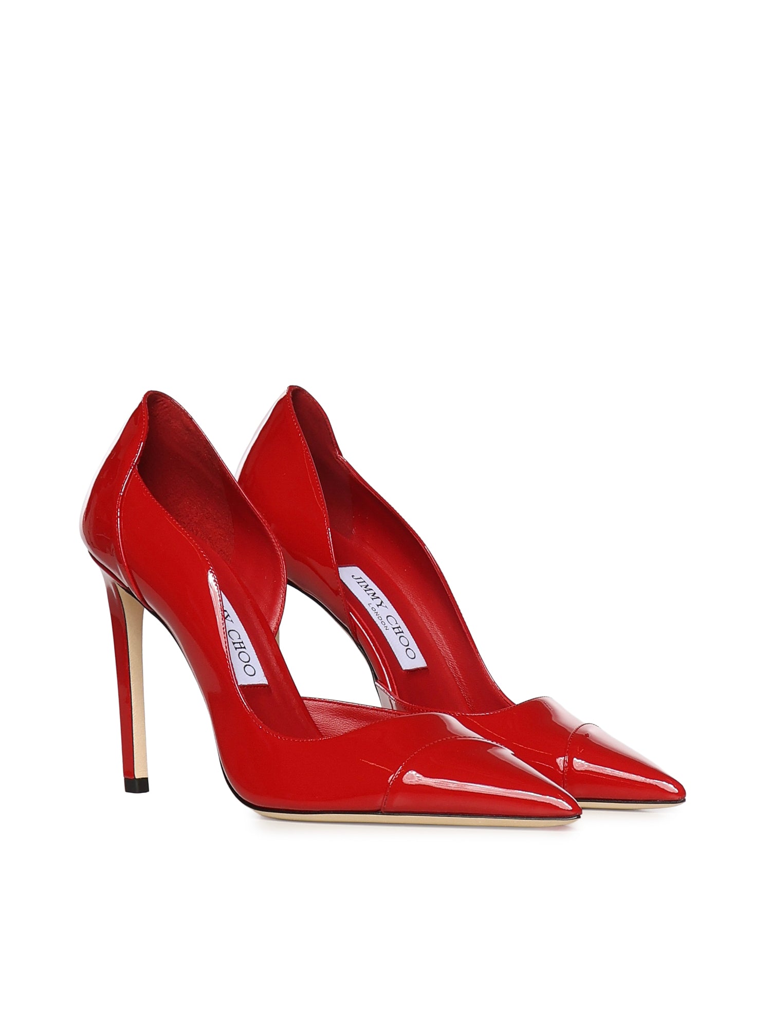 Calzature BRIGITTE 100 BRIGITTE 100 PAT RUBY RED JIMMY CHOO